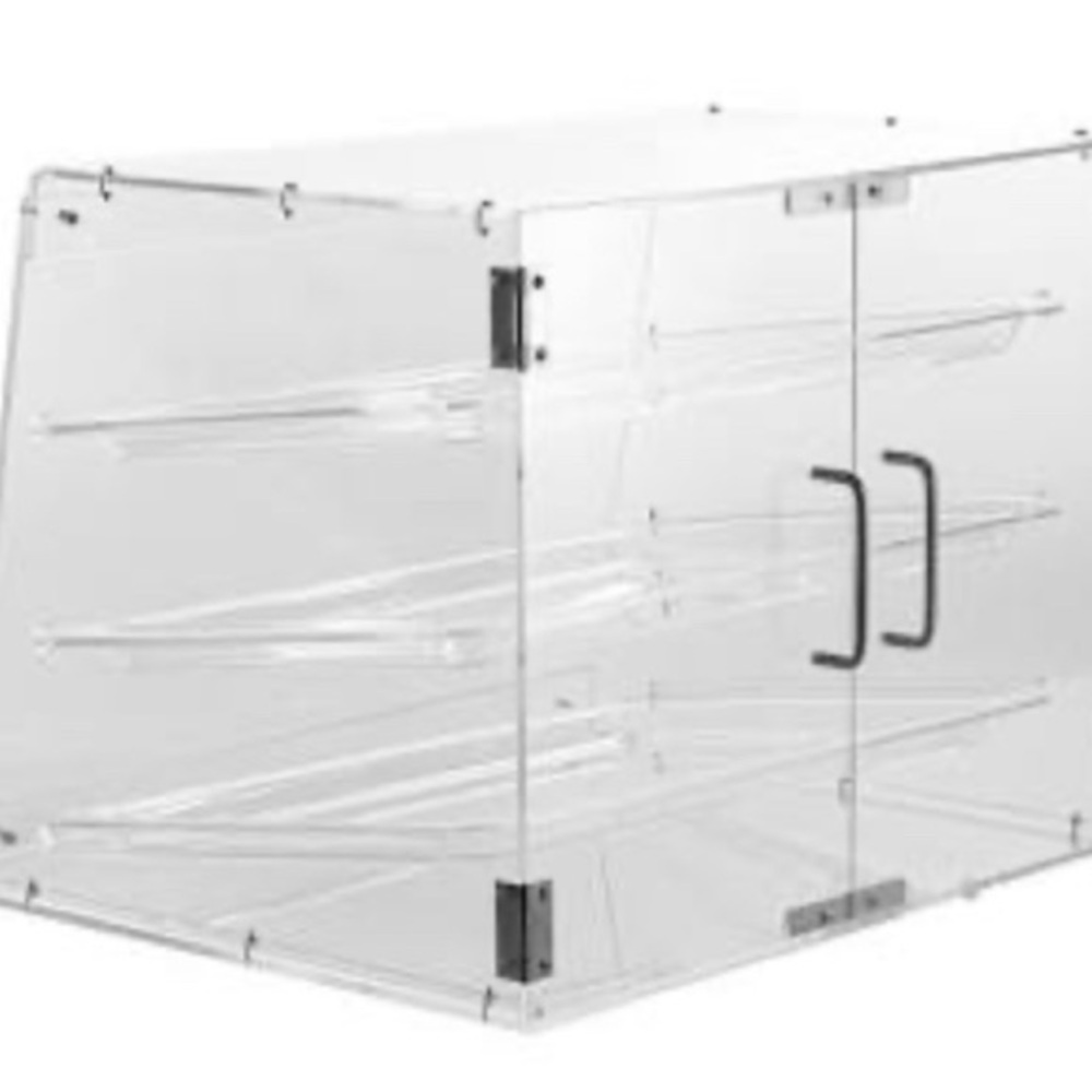 Vector Clear Acrylic Bakery Display Case